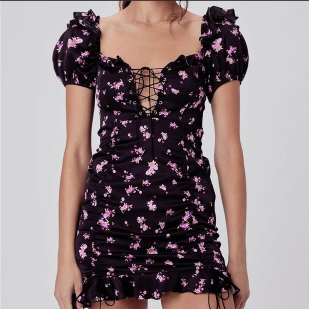 For love & Lemons LaramieMini dress.